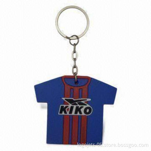3D or 2D Soft PVC Keychain, Customized Logos, Sizes, and Colors are Welcome